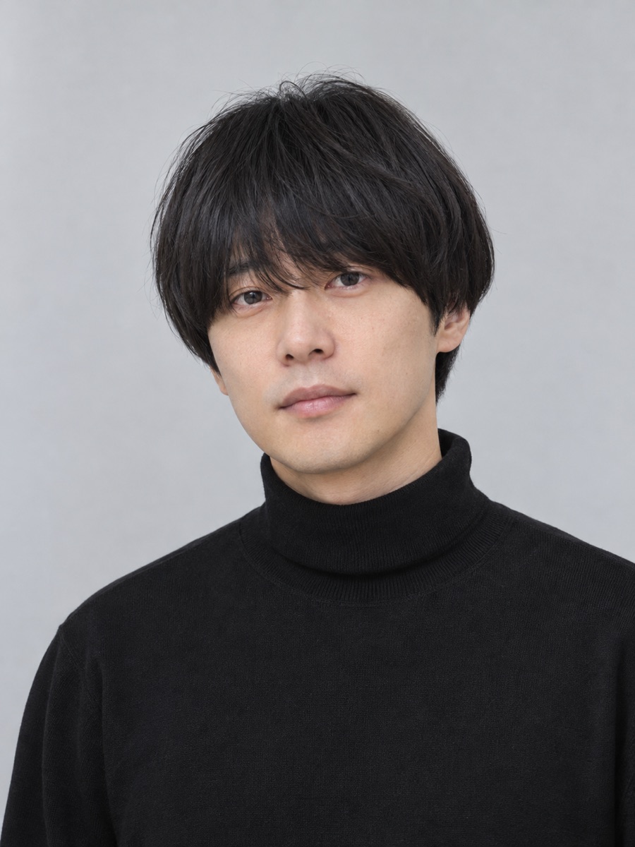 前髪長めマッシュ（正面）