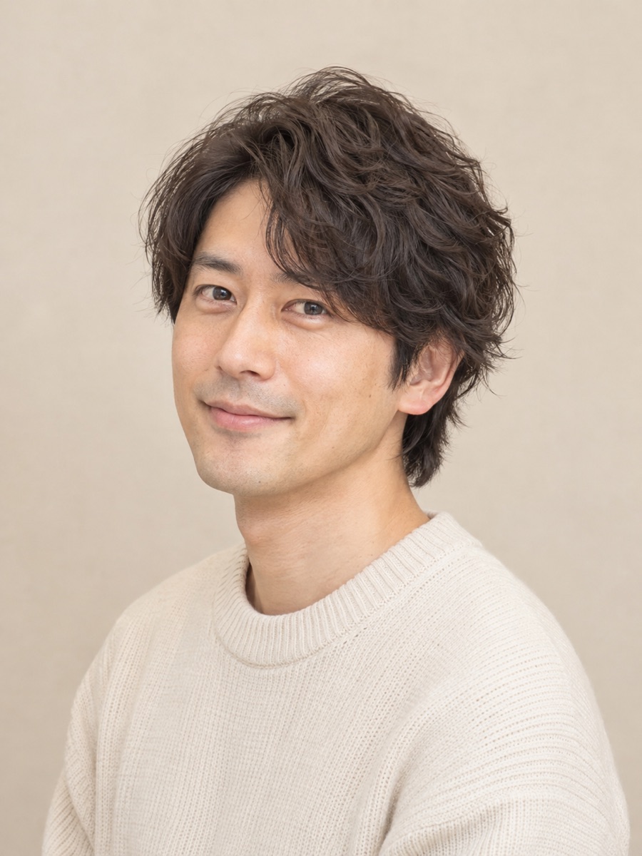 ニュアンスパーマミディアム（正面）