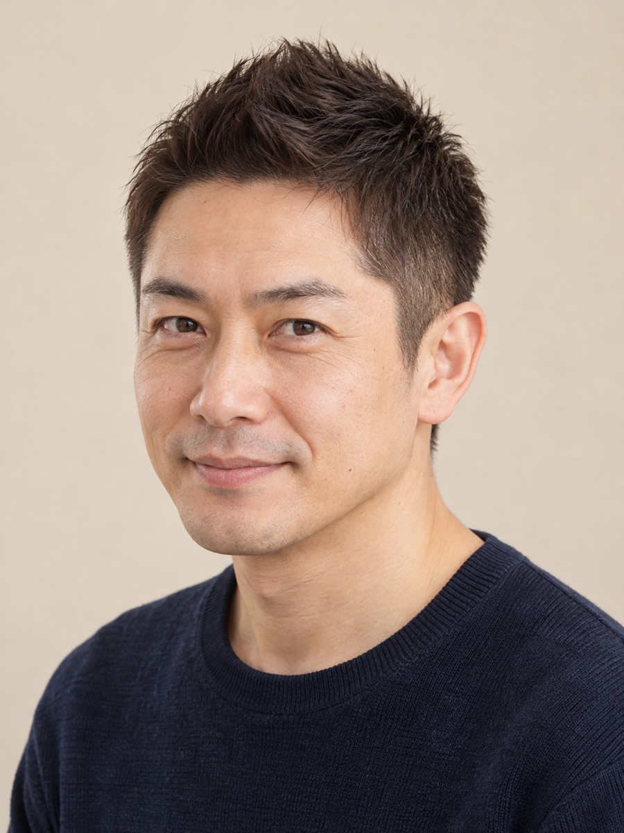 大人のソフトモヒカン（正面）